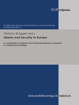 cover image of Liberty and Security in Europe